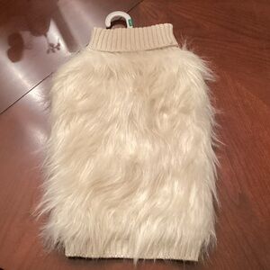 Fabdog Cream Pet Sweater